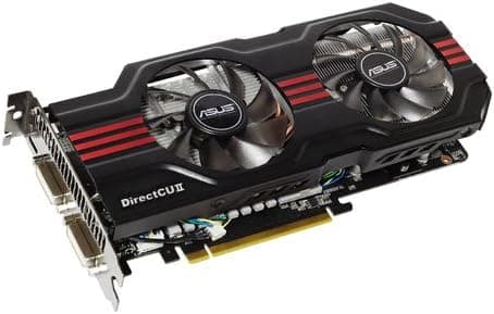 ASUS ENGTX560 DCII OC/2DI/1GD5 GeForce GTX 560 (Fermi) 1GB 256-bit GDDR5 PCI Express 2.0 x16 HDCP Ready SLI Support Video Card, ENGTX560 DCII OC/2DI/1GD5