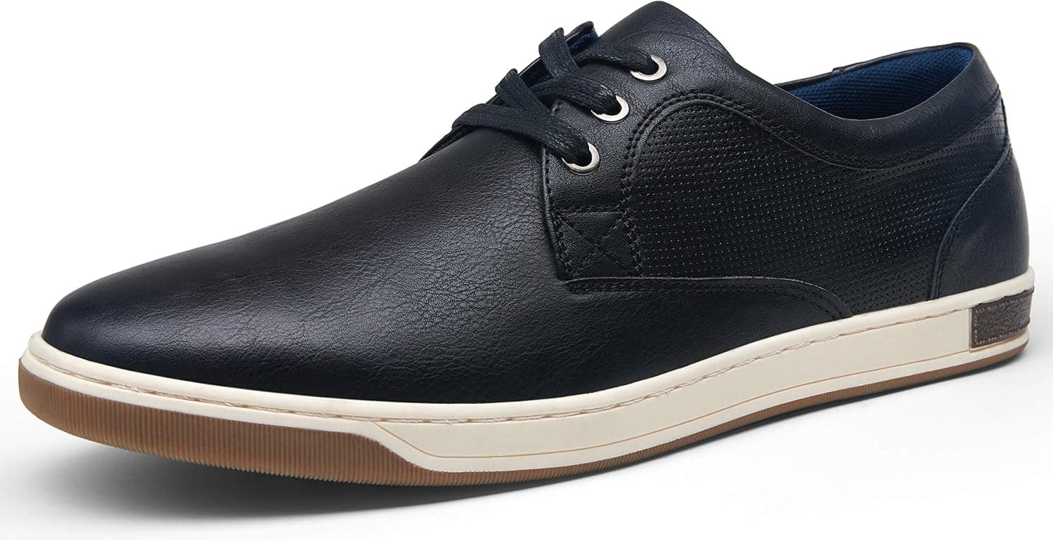 Vostey Men's Sneakers Fashion Casual Shoes Dress Sneaker Oxford Shoes