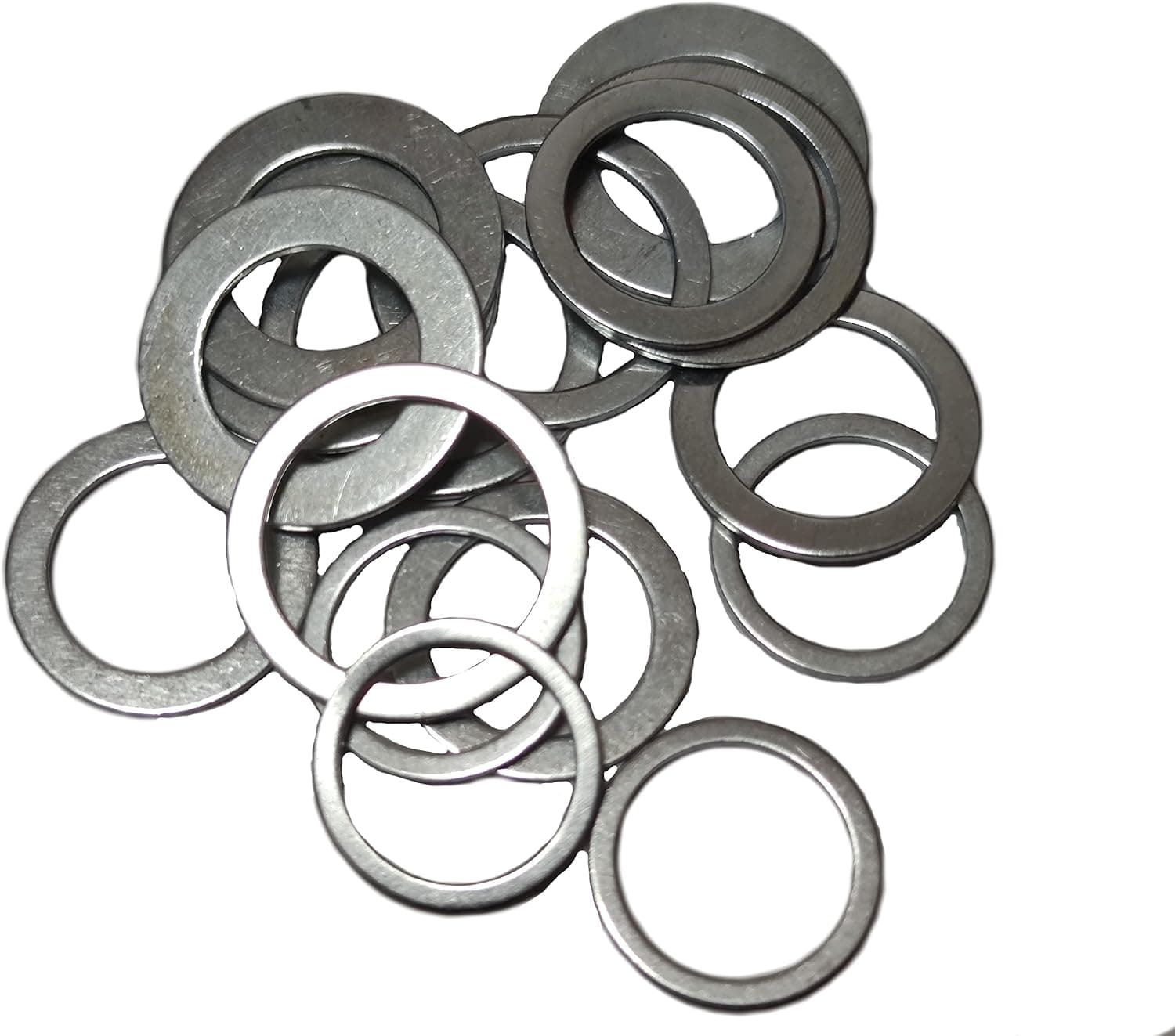 16pcs Saw Blade Bushing Set Saw Blade Adapter Ring, Angle grinder inner aperture conversion gasket，1 Inch to 20 mm, 1 Inch to 5/8 Inch, 7/8 Inch to 5/8 Inch, 20 mmto 5/8 Inch,4 per Model
