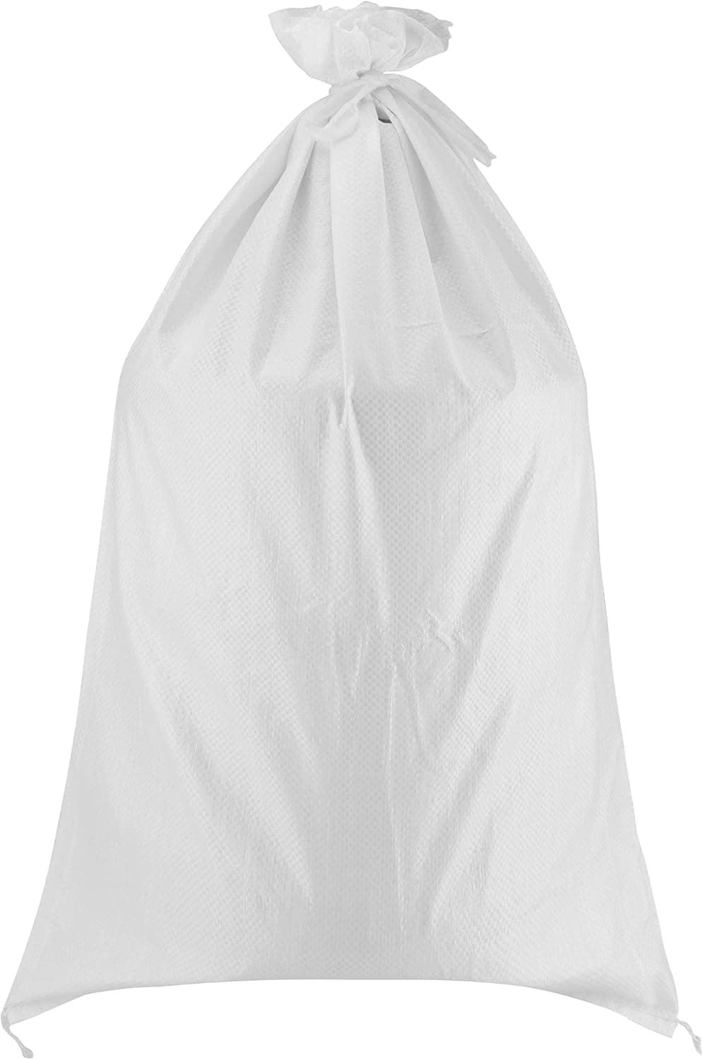 KOHAND 50 Pack 18x30 Inch Empty Sand Bags, White Woven Polypropylene Sandbags for Flood Control Emergency Situation Roadblock Building Construction