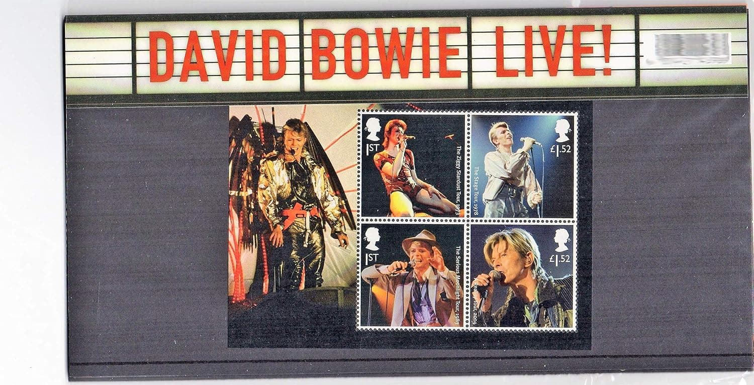 Royal Mail David Bowie Presentation Pack Issue Date: 14 March 2017