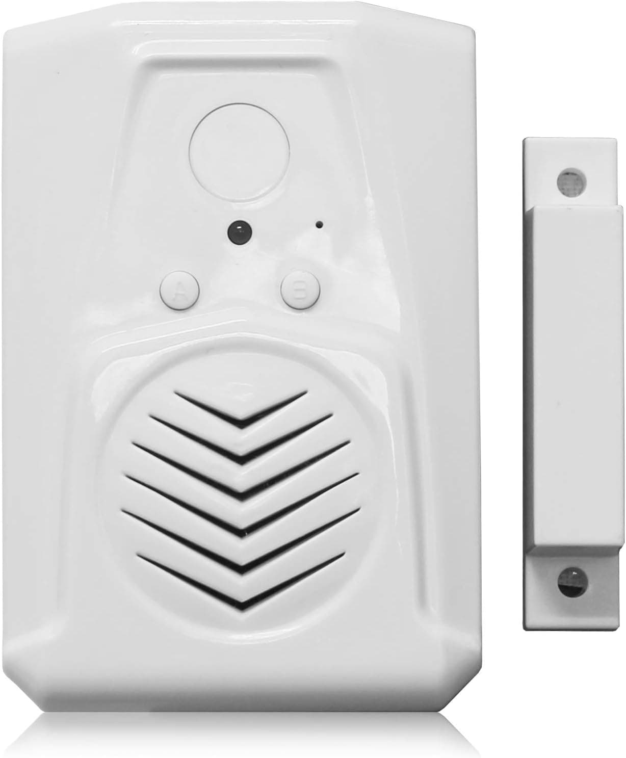 Wireless Door Sensor Alarm, Door Window Entry Alert Security Magnetic Sensor，Home Security Systems Electrical Door Magnetic Chimes，Refrigerator Door Switch Reminder DIY Voice