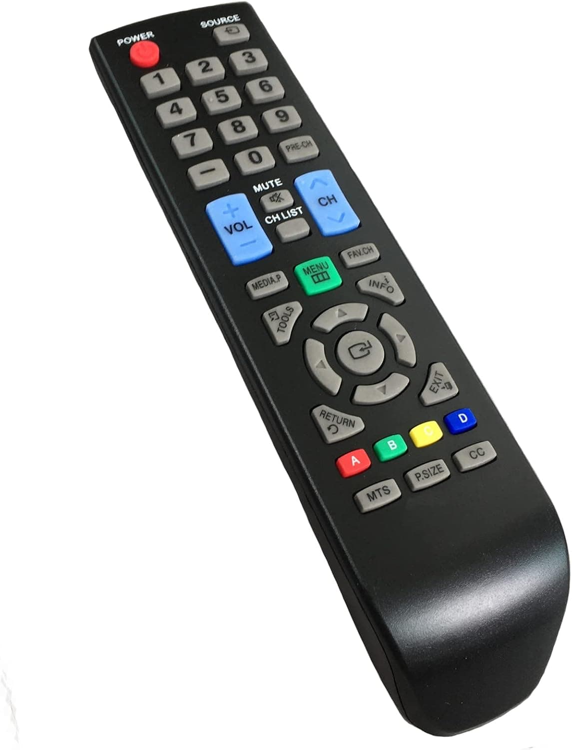 Replacement Remote Control Compatible for LN26B360C5D LN26B460B2D LN32B360C5D Samsung LCD TVs