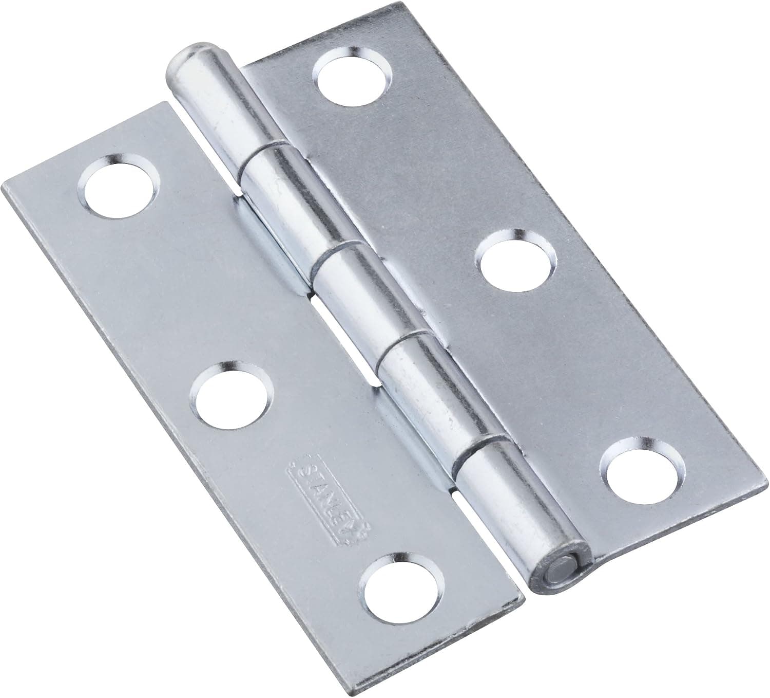 Stanley Hardware S752-072 CD840 Narrow Utility Hinge in Zinc plated, 2 pack
