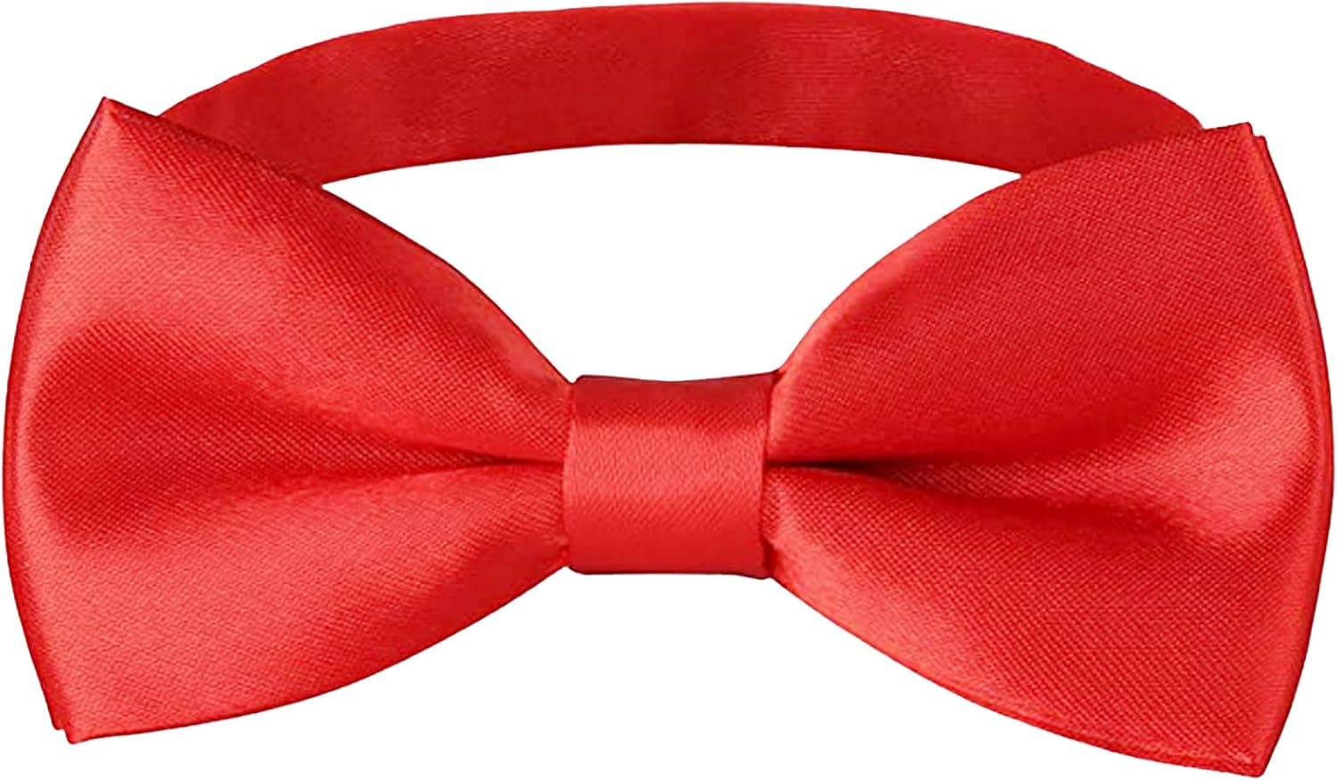 BOWKITE Adjustable Boys Kids Bow Tie Solid Pre Tied for Wedding Party Dress up