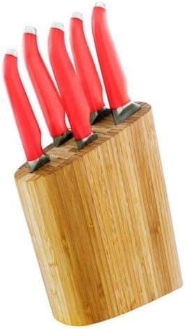 Furi Rachael Ray Gusto-Grip 6-Piece Bamboo Block Set