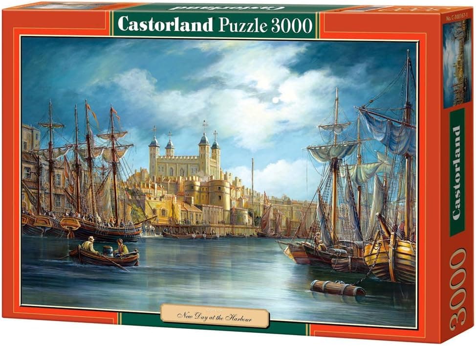 Castorland "New Day at The Harbour Puzzle (3000 Piece)