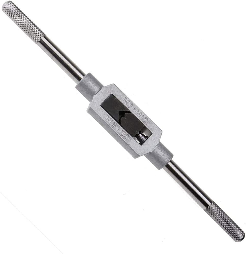 M3-M12 1/16-1/2 Tap Capacity Nonslip Adjustable Tapping Handle Wrench