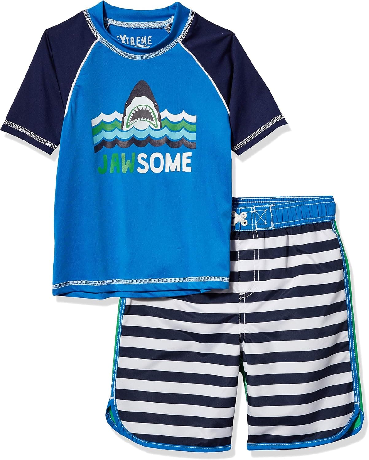 iXtreme Boys' Printed Two Piece Rashguard Sets