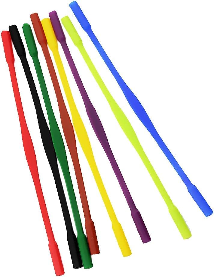 MagiDeal 8pcs Children Kids Silicone Glasses Eyeglasses Cord Neck Strap Holder Colorful