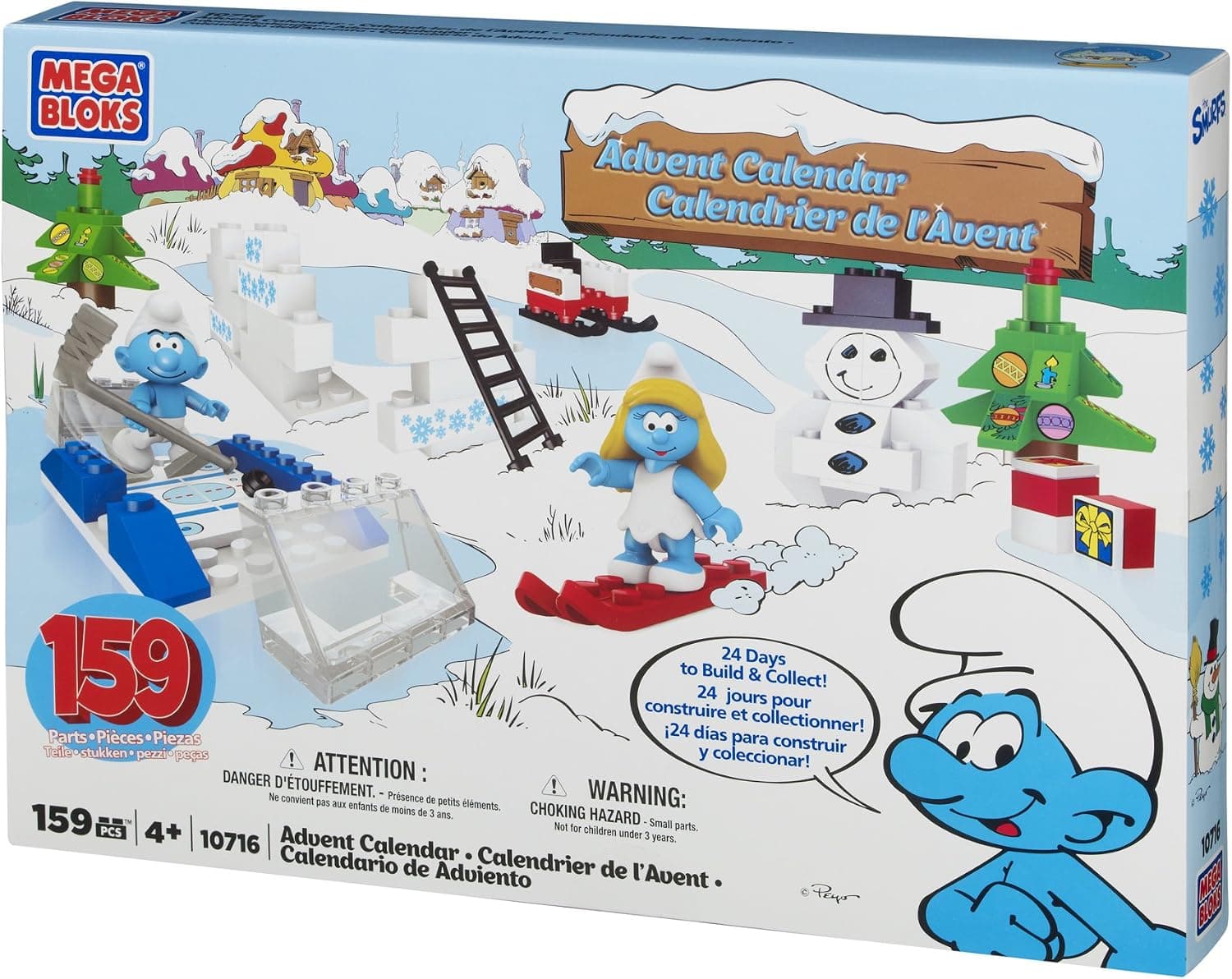 Mega Bloks Smurfs Advent Calendar