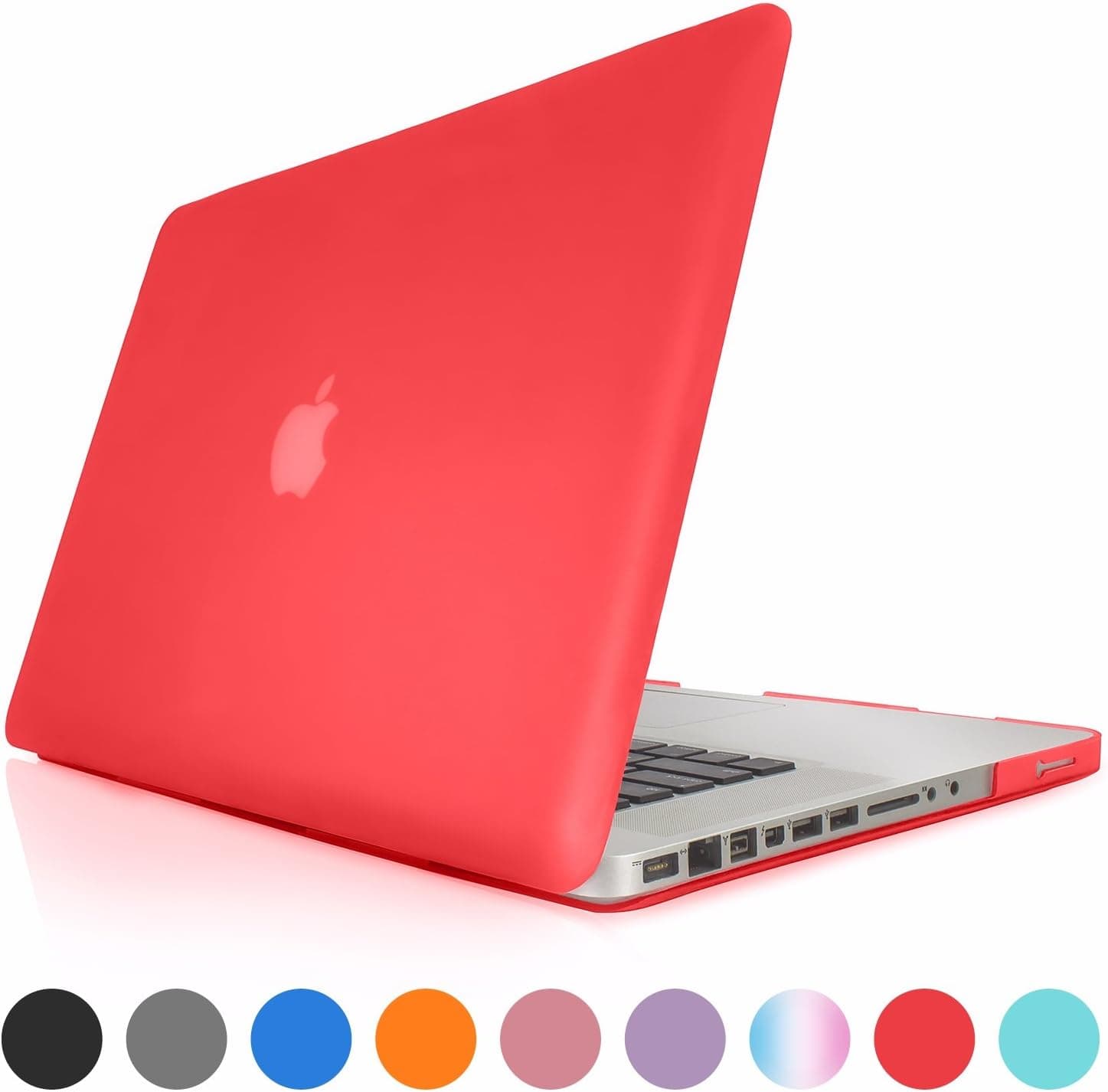 Mobility Hard Case Cover For MacBook - Soft-Touch Plastic Shell Fits MacBook Pro 13.3" with Retina Display - Model A1502 - Red