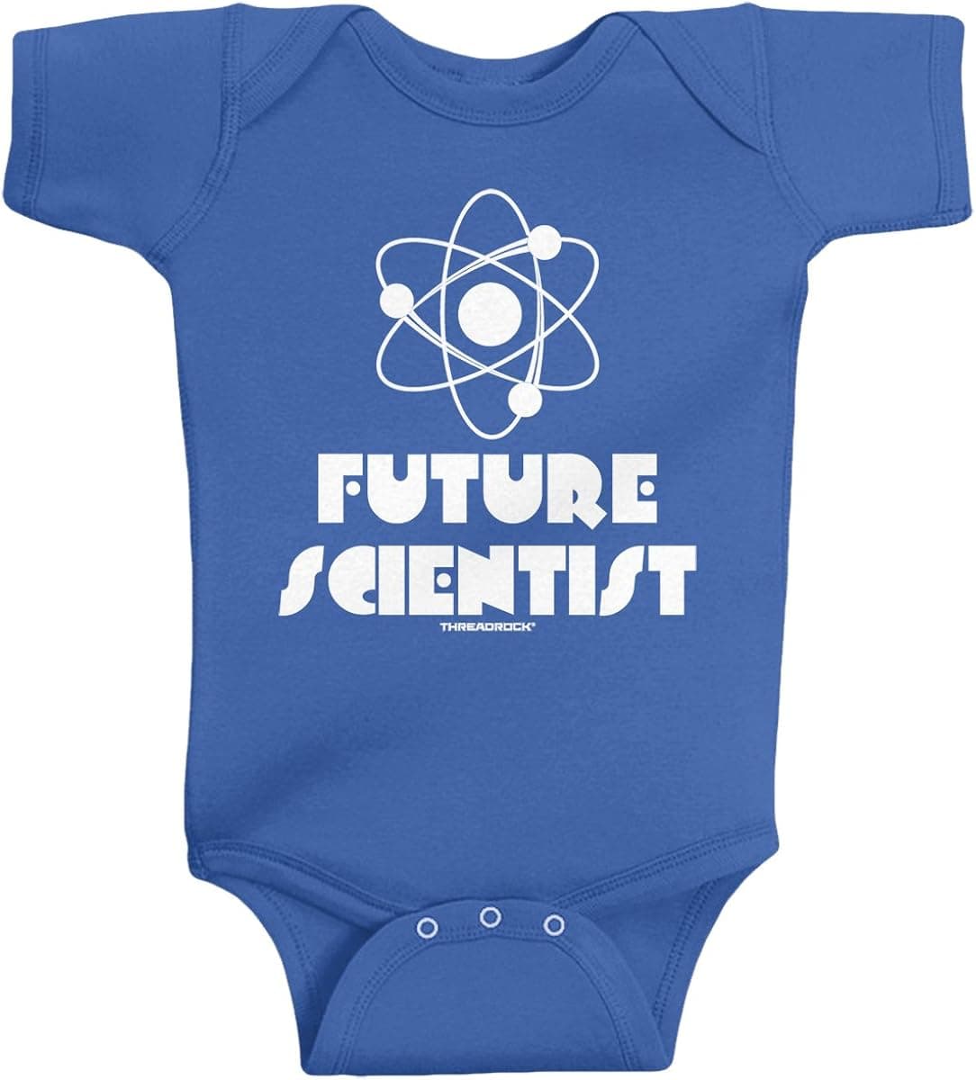 Threadrock Unisex Baby Future Scientist Bodysuit