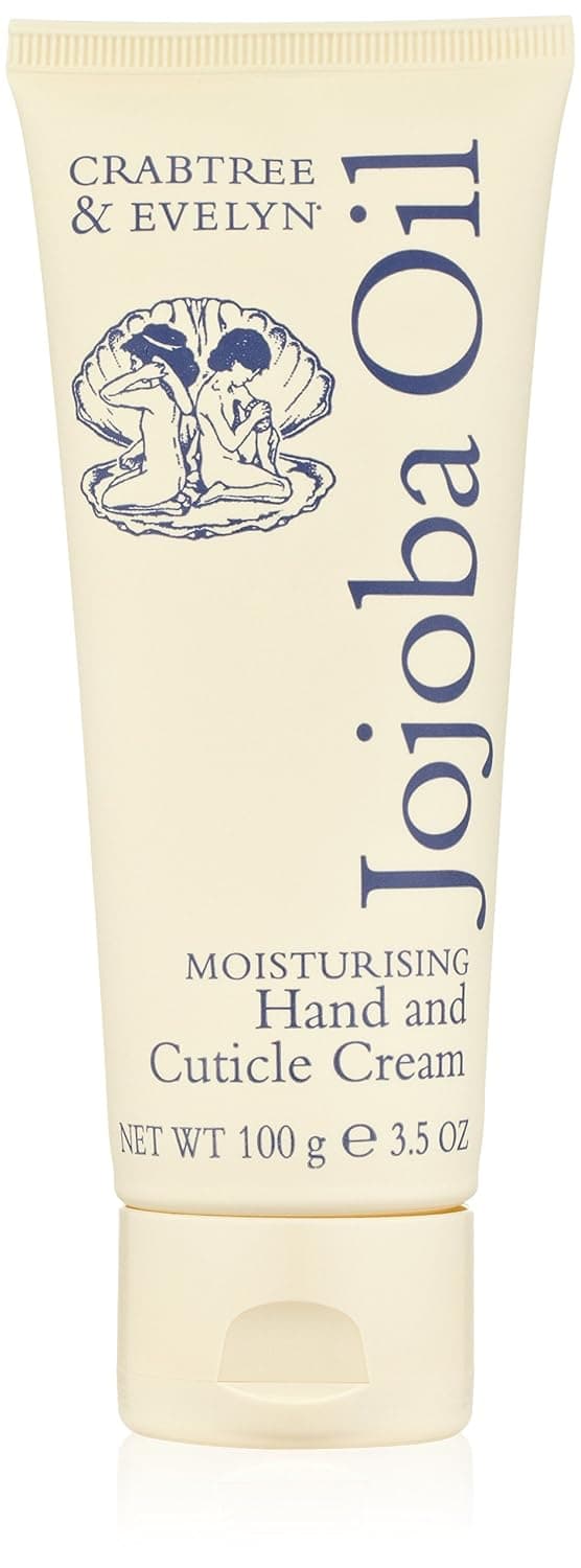 Crabtree & Evelyn Moisturizing Hand and Cuticle Cream, Jojoba Oil, 3.5 oz