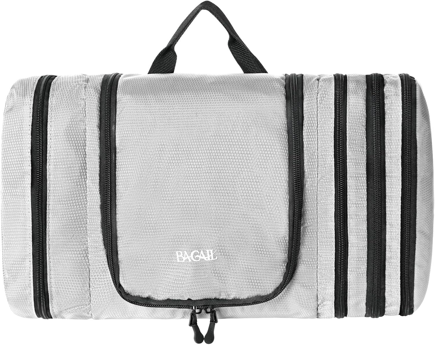 BAGAIL Flat Toiletry Kit, Cosmetic Organizer Bag for Travel Accessories