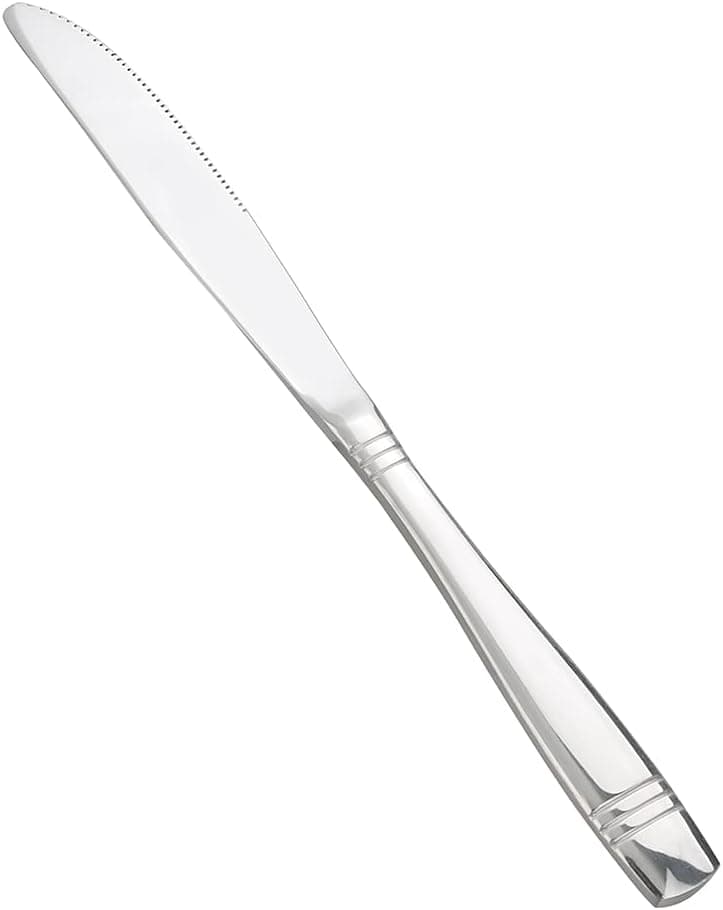 Obstnny 4 Piece Stainless Steel Steak Knife, Heavy Duty Kitchen Steak Knives Set