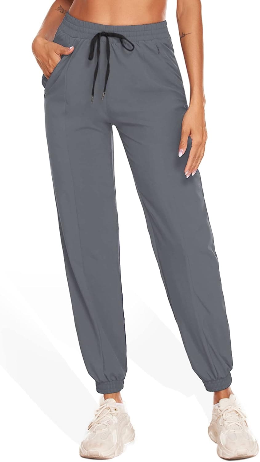 Onbay Women Casual Pants Moisture-Wicking Outdoor Lightweight Joggers' Pants Waterproof and High-Stretchy Hiking Pants