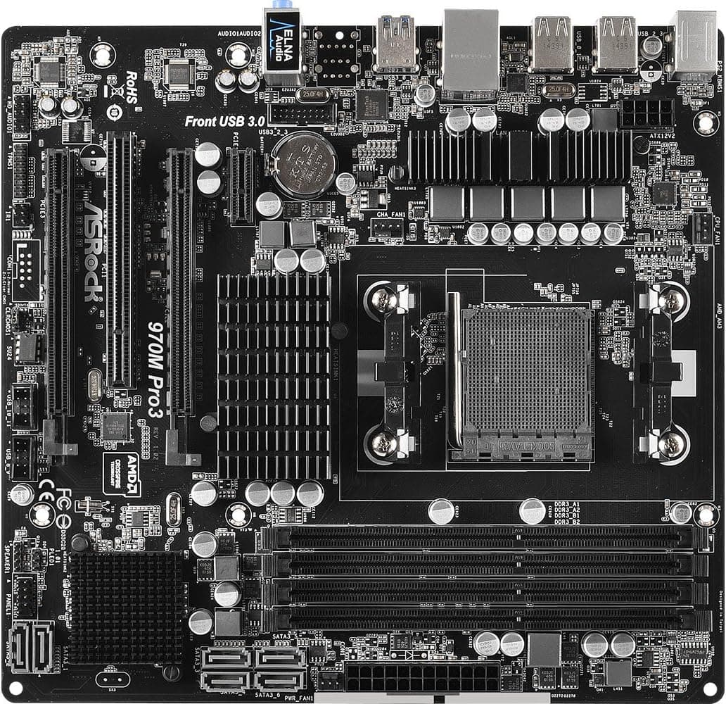 ASRock Micro ATX DDR3 1066 Motherboards 970M PRO3