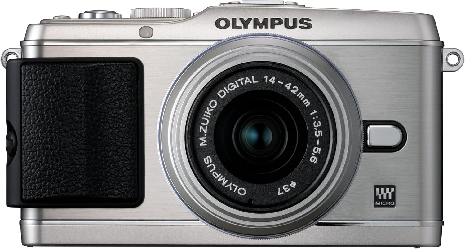 Olympus PEN E-P3 12 MP Live MOS Interchangeable Lens Camera with 14-42mm Zoom Lens (Silver)