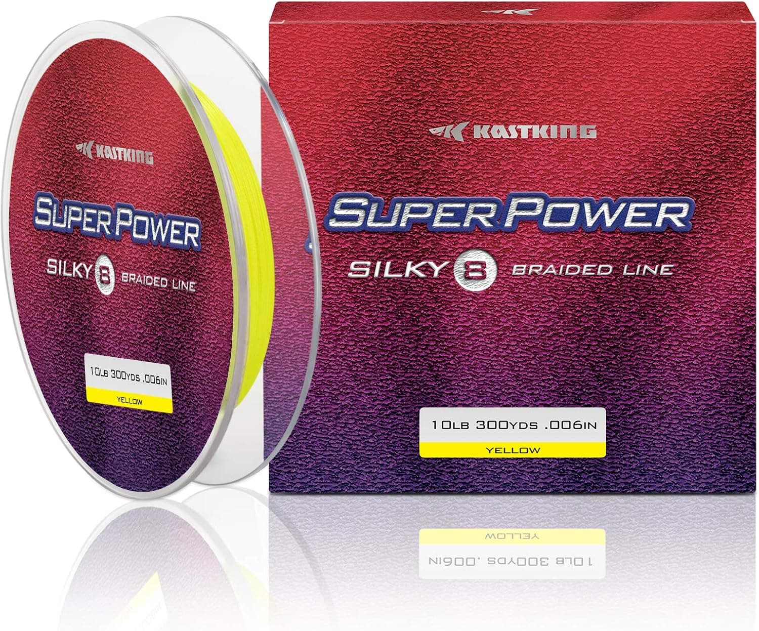 KastKing SuperPower Braided Fishing Line - Abrasion Resistant Braided Lines – Incredible Superline – Zero Stretch – Smaller Diameter – A Must-Have!