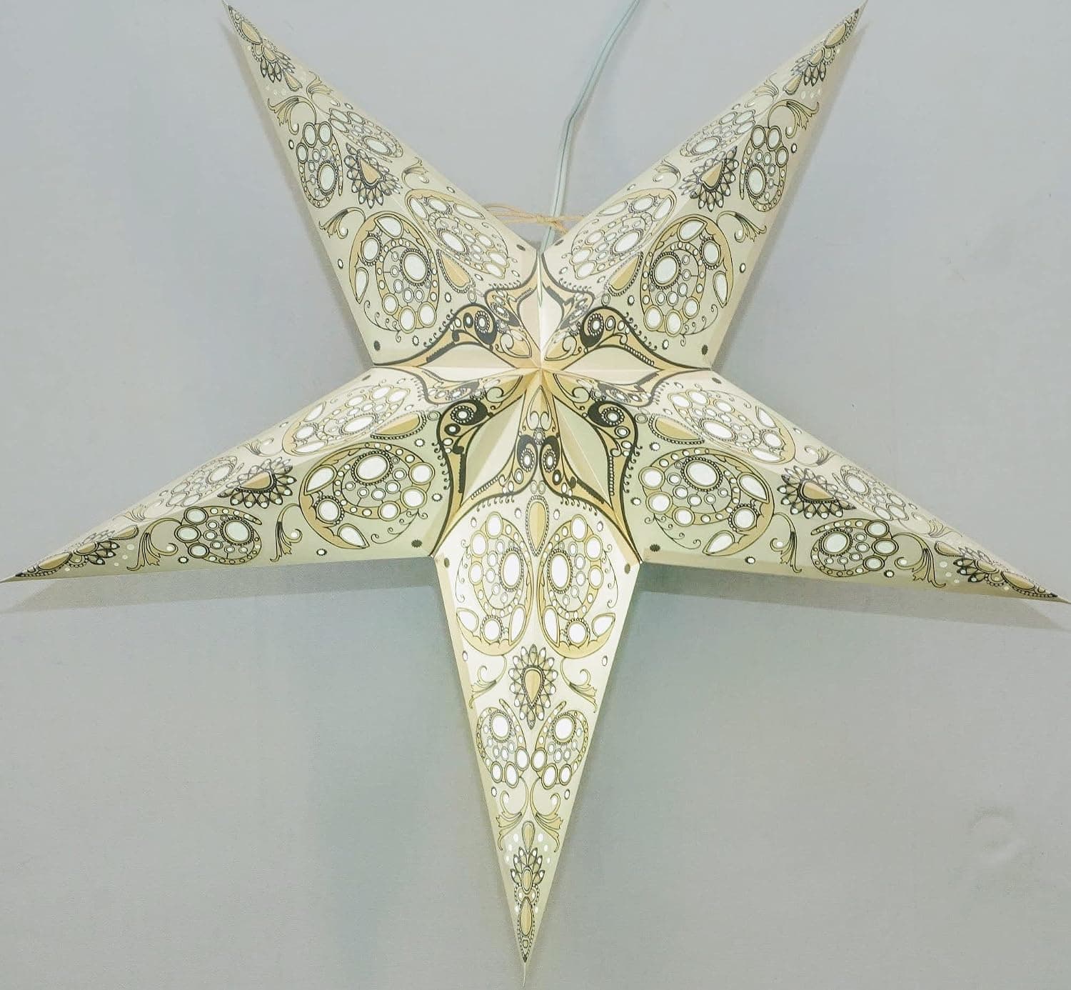 Monarch Paper Star Lantern (White) by UMTA