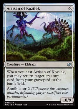 Magic The Gathering - Artisan of Kozilek (002/249) - Modern Masters 2015