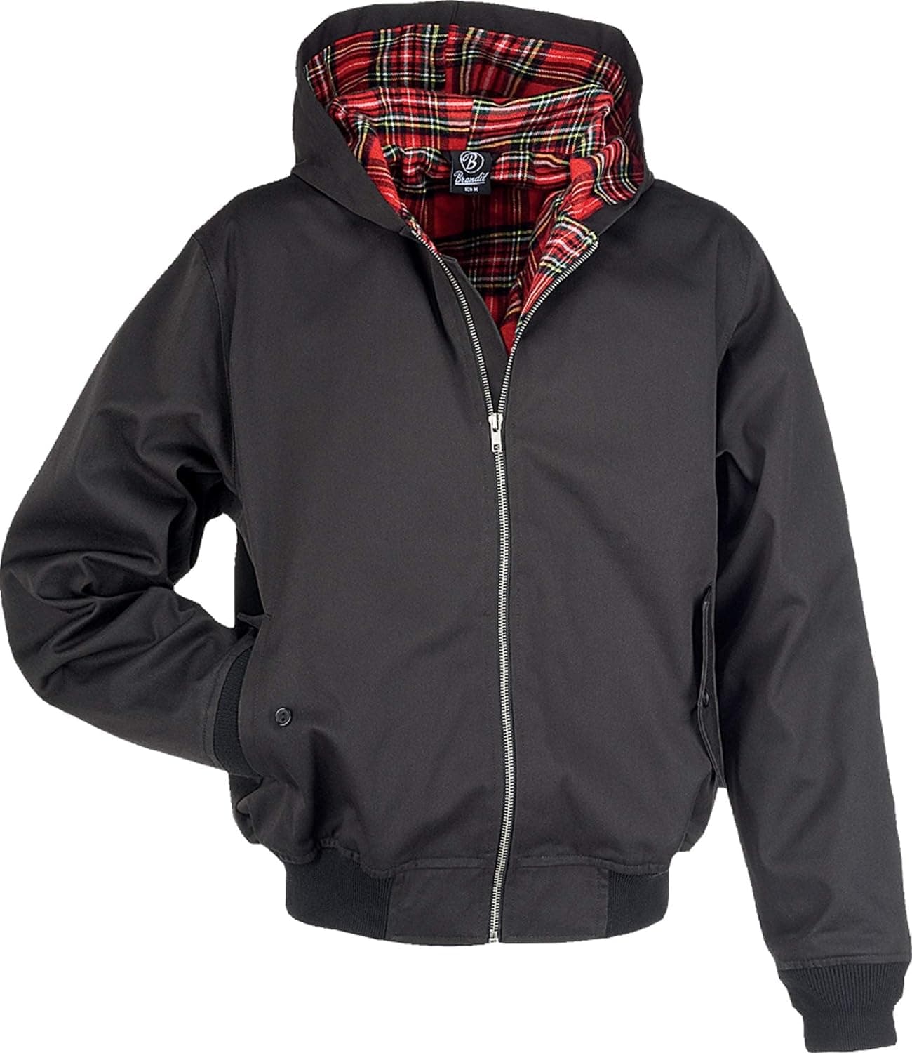 Brandit Lord Canterbury Hooded Jacket Black
