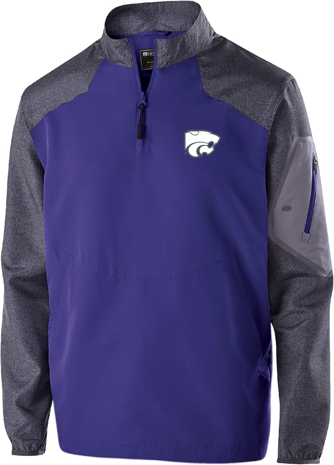 Ouray Sportswear NCAA Navy Mens Raider PulloverRaider Pullover