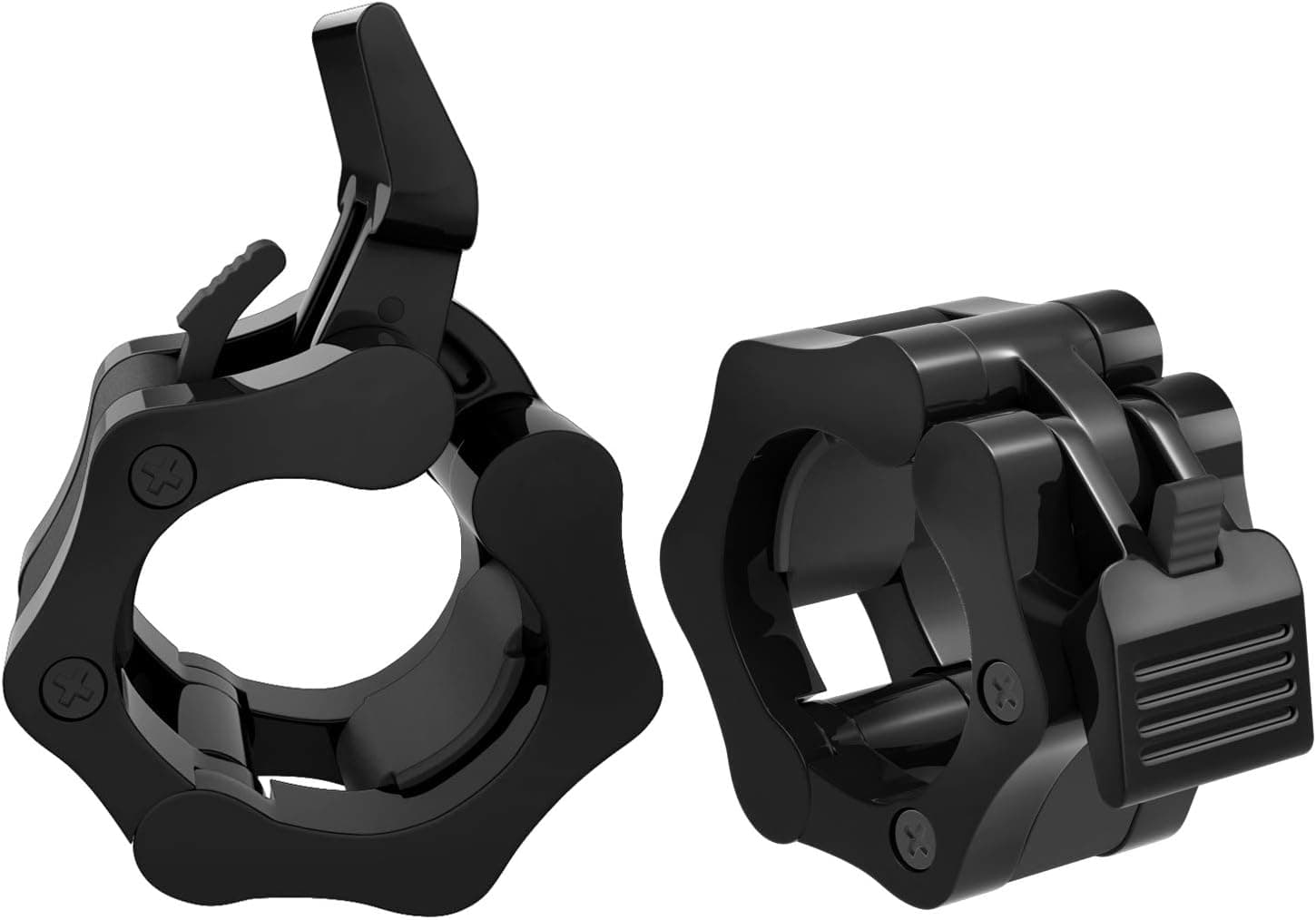 MoKo Clamps Collars, Quick Release Pair of Locking 2 inch Professional Weight Locks Collar Clips Great for Workout, Weightlifting, Fitness & Strength Training