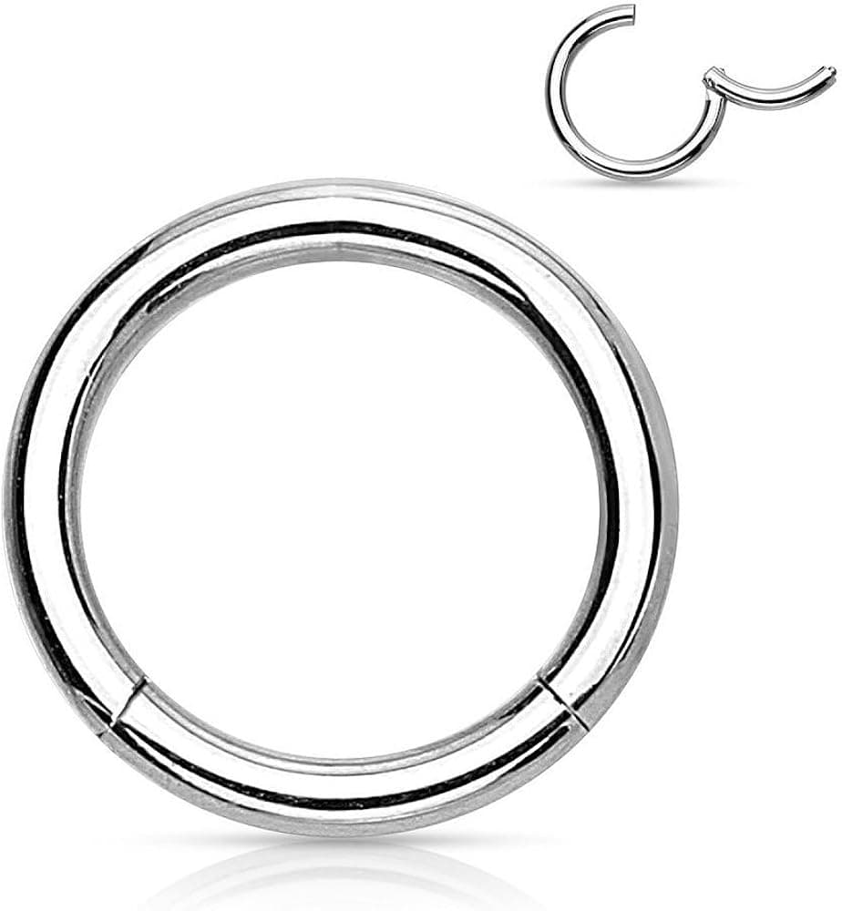 Freedom Fashion Hinged Segment Rings 316L Surgical Steel