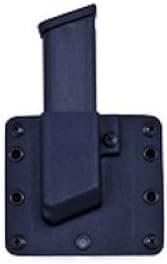 Raven Concealment Systems Rounds Forward Single Magazine Pouch Fits Glock 42 with Owb Standard Belt Loops 1.50", Right Hand, Black