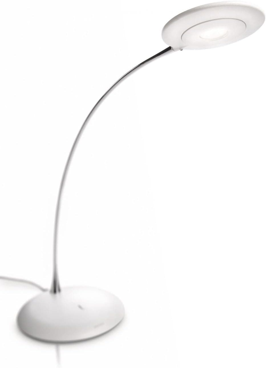 Philips 422213148 Ledino LED Table Lamp, White