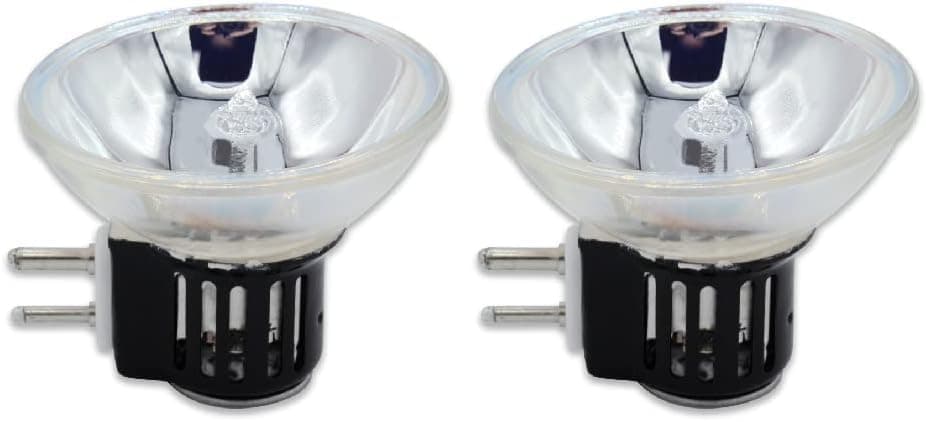 DNE 120V 150W Donar Bulb RM-120 Ponder and Best 733 Dual-8 8mm Projector Movie – Synchronex SP-169 Sound – Marco Main Illuminator Surgiscope 1036 1037 Replacement Lamp - 2 Pack