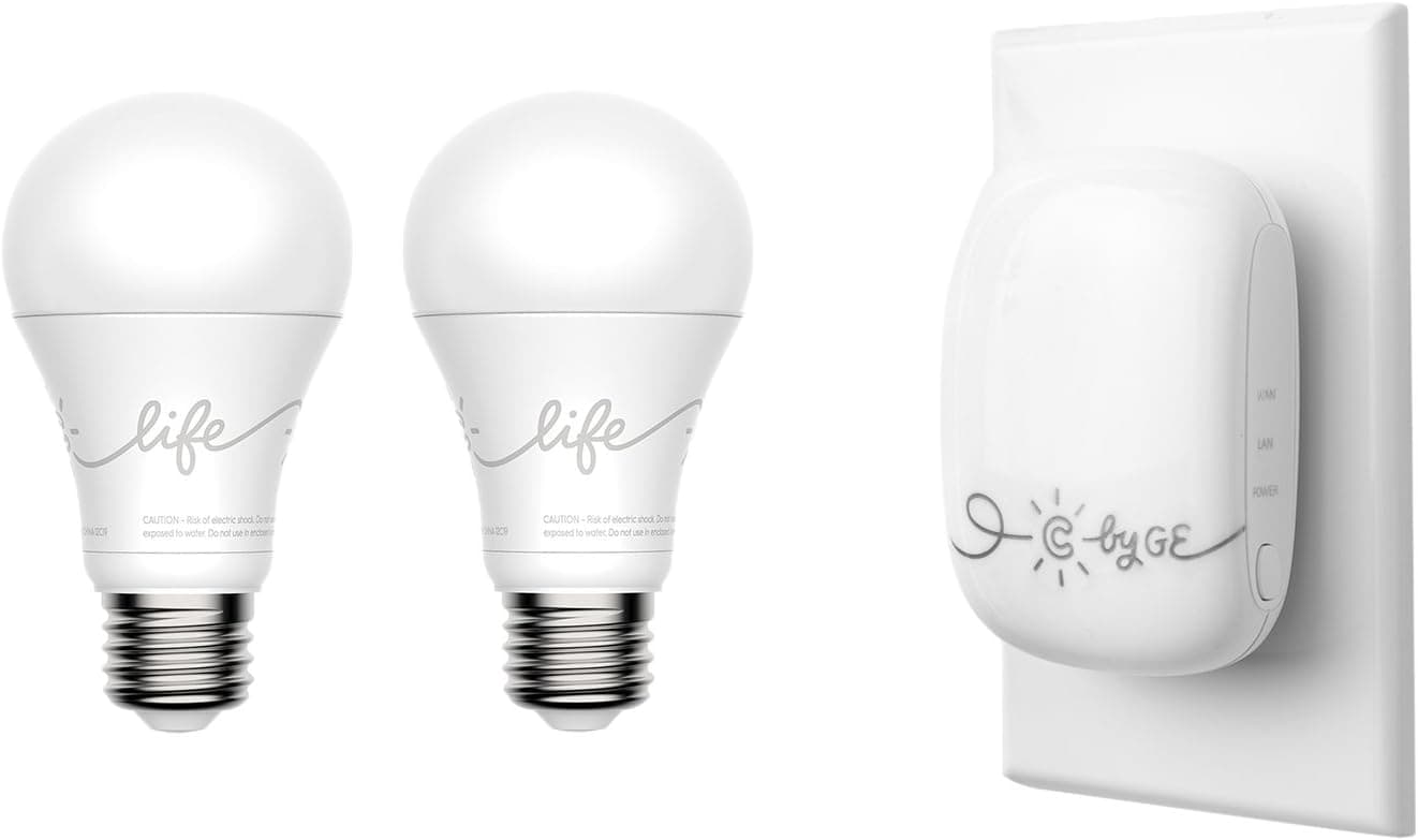 GE Lighting 26828 C-Life Starter Kit, 2 Piece
