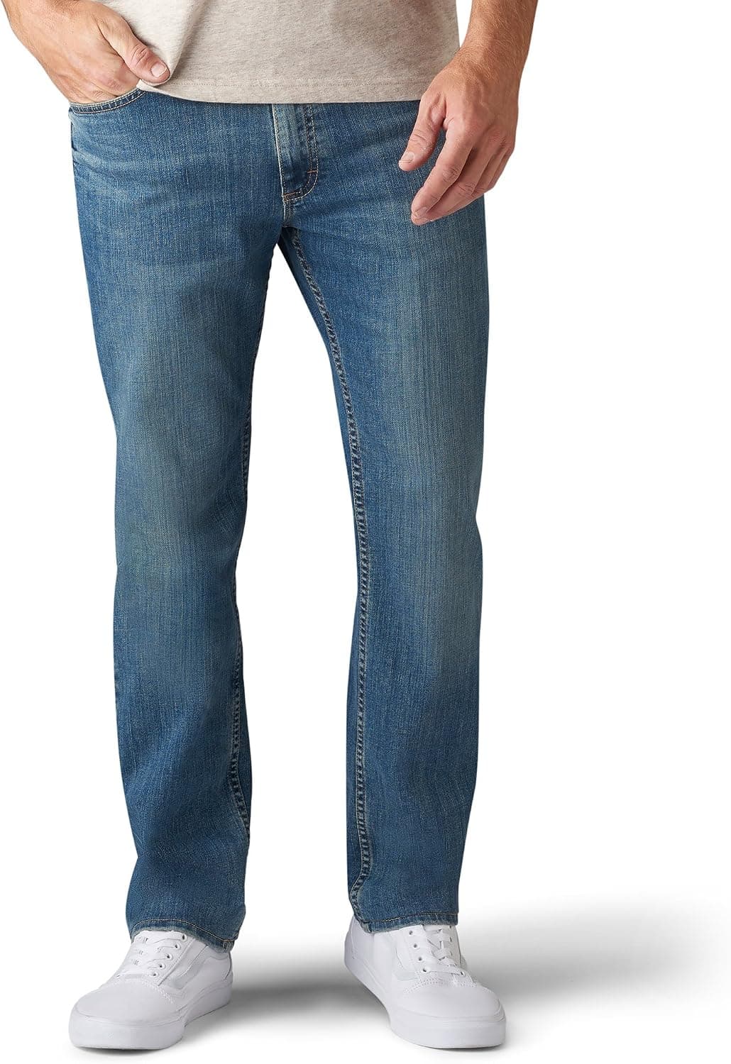 Lee Men's Premium Flex Denim Regular Fit