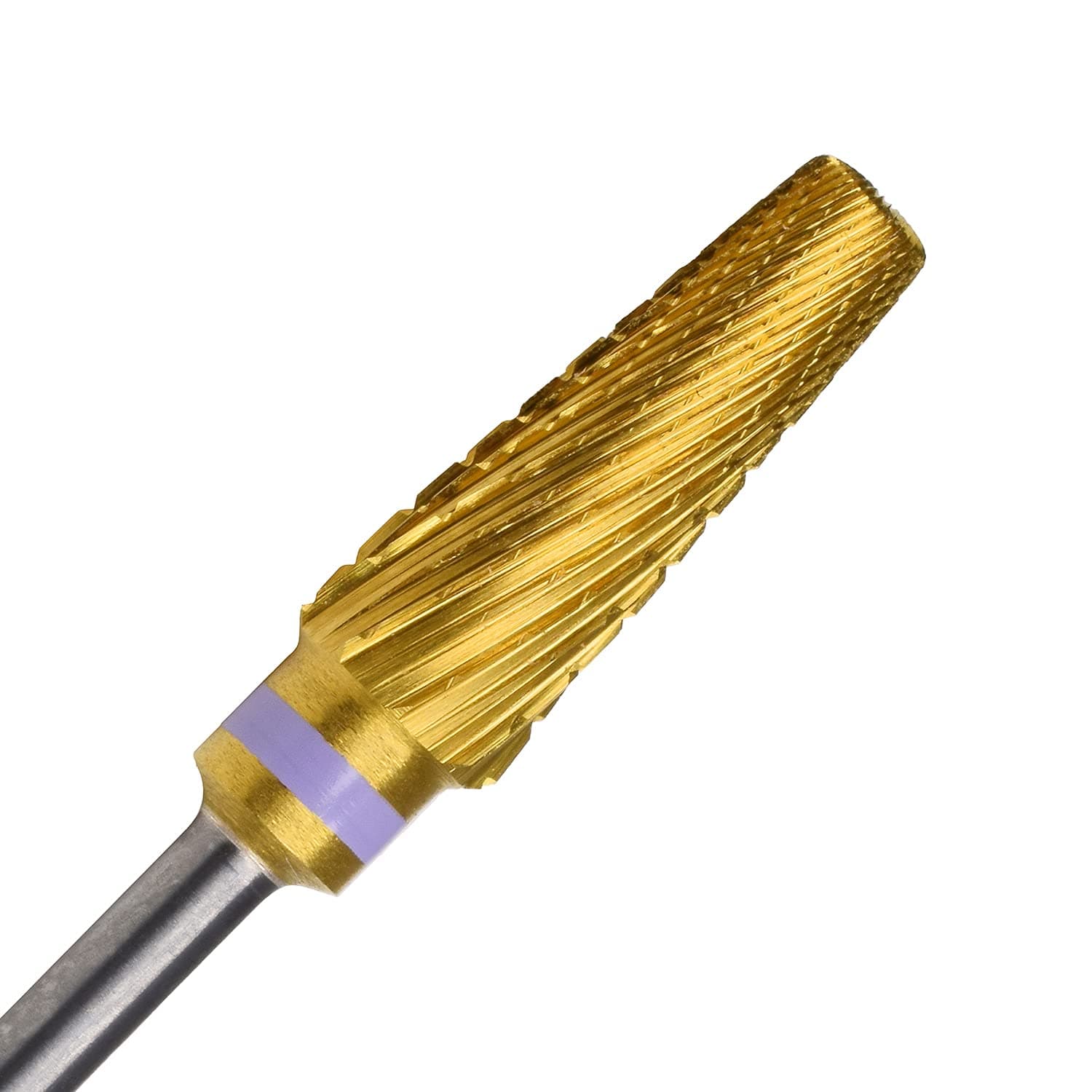 GSYX 5 in 1 Nail Drill Bit Carbide Professional, Fast Remove Acrylic Nails, Multi-function 3/32" 2 Way Bits for Manicure Electric File Machine (XXC-M-XXF, Tin)