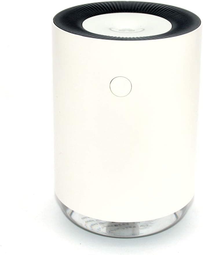 VARMHUS Small Humidifiers for Bedroom,Portable Cool Mist Humidifier for Baby Home,Mini Air Humidifier,7 Colors Lights Whisper Quiet Operation(White)