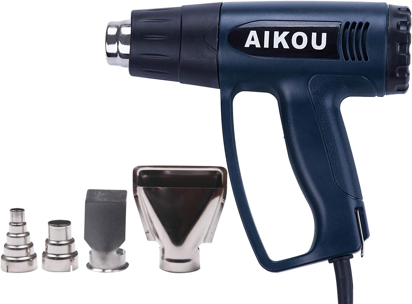 Heatguns Stepless Adjustment Airflow Speed Variable Temperature Electric Power 110V Hot AIR Heater Industrial Heat Guns Kit,1800W