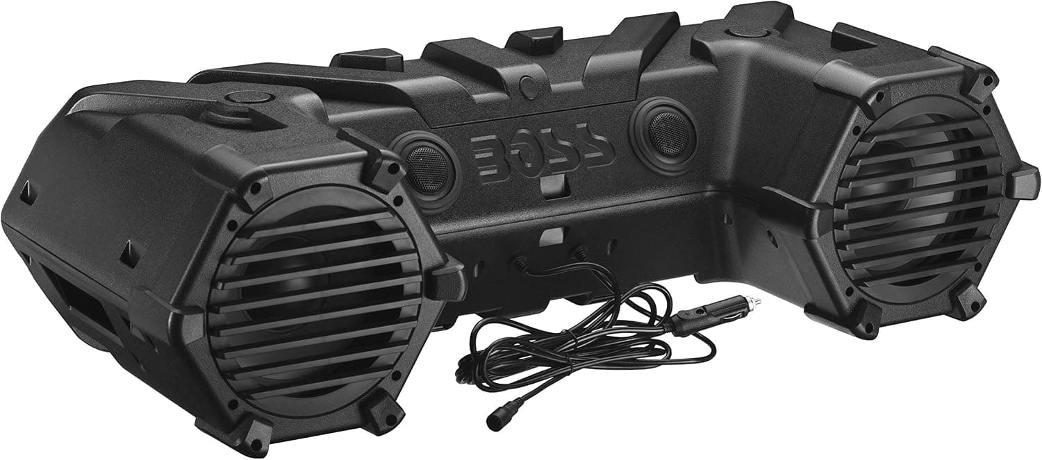 BOSS Audio Systems ATVB95LED ATV UTV Weatherproof Sound System (Renewed)
