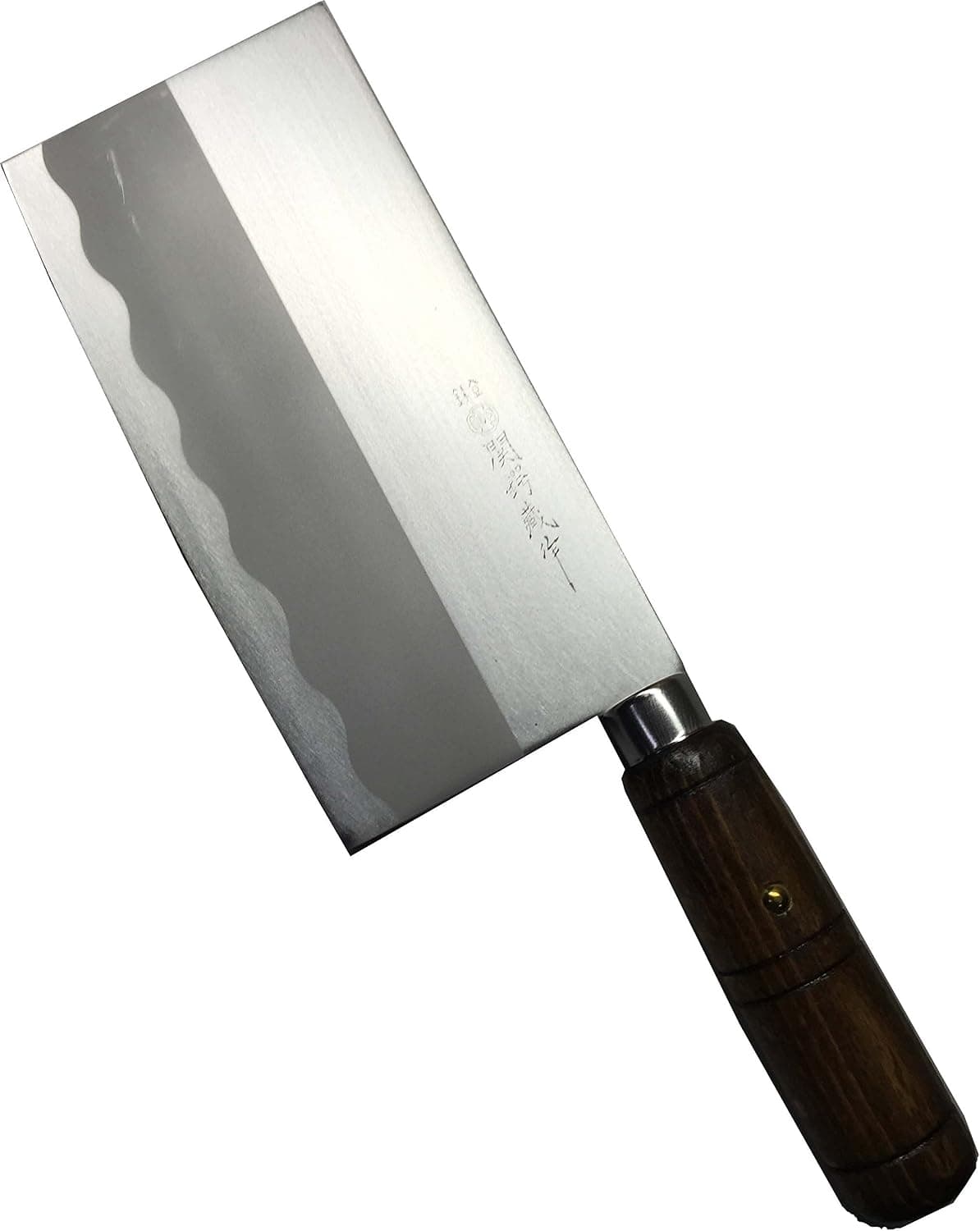 JapanBargain 1564, Japanese Butcher Knife High Carbon Stainless Steel Chinese Chopping Knife Kitchen Cleaver chef knives with Wooden Handle for Home and Restaurant, Made in Japan