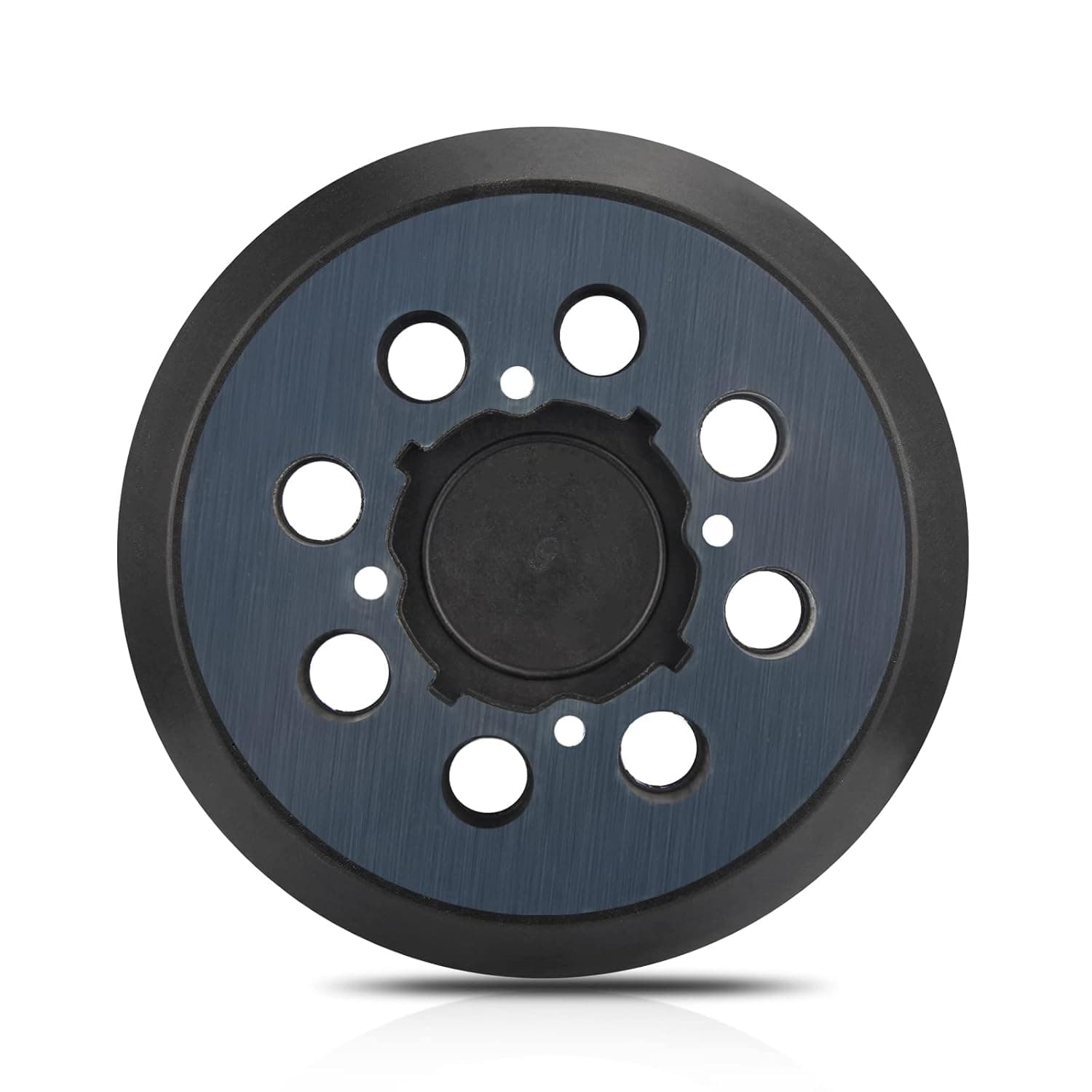 Replacement Sanding Pads for Dewalt, 1-Pack 5 inch 8 Hole Hook and Loop DWE64233 & N329079 Orbital Sander Backing Pad Compatible with DWE6421-B2 DWE6421-B3 DWE6423/6423K DWE6421/6421K, 4 Screw Holes