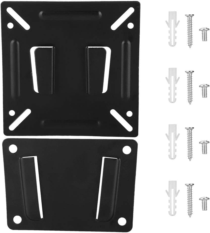 TV Wall Mount Bracket, Stable Wall Monitor Mount, Large Load High Strength Solid Support Wall TV Mount for Home Business 14 32in LCD TV