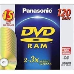 Panasonic DVD-ram 15pack LM-AF120LU15