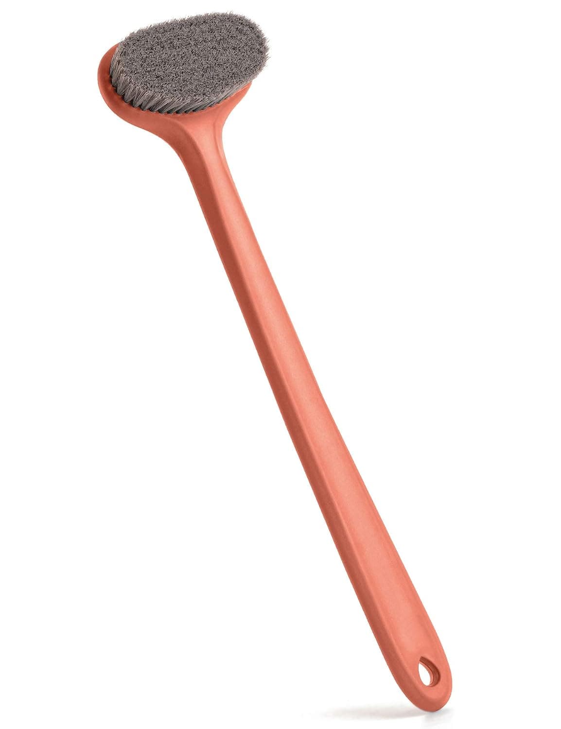Surlees 2.0 Plus - Back Scrubber for Shower for Men Women Elderly, Bath Brush, Body Brush (15'', Orange)