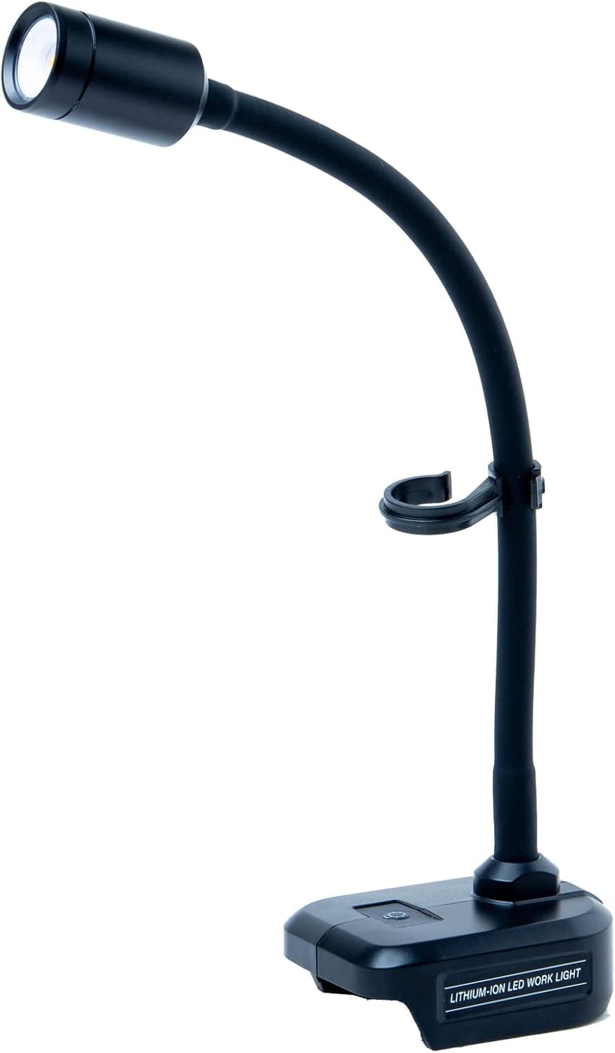 Lilocaja 300LM LED Flexible Gooseneck Light Powered by Dewalt 20V Li-ion Battery, Dewalt 20V Portable light with Hanging Hook, Outdoor Camping Light, Reading Lamp and Car Reparing Light
