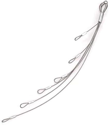 Cable Puller Tool Wire Pulling Leader - 6 Loops