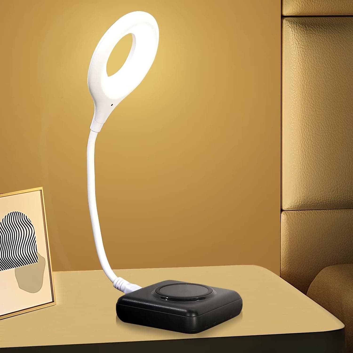 ZGLCQSGY LED Night Light Lamp ，USB Dimmable Voice Control Night Lights Suitable for Bedroom, Bathroom, Toilet, Stairs, Kitchen, Hallway, Kids,Adults,Compact Nightlight