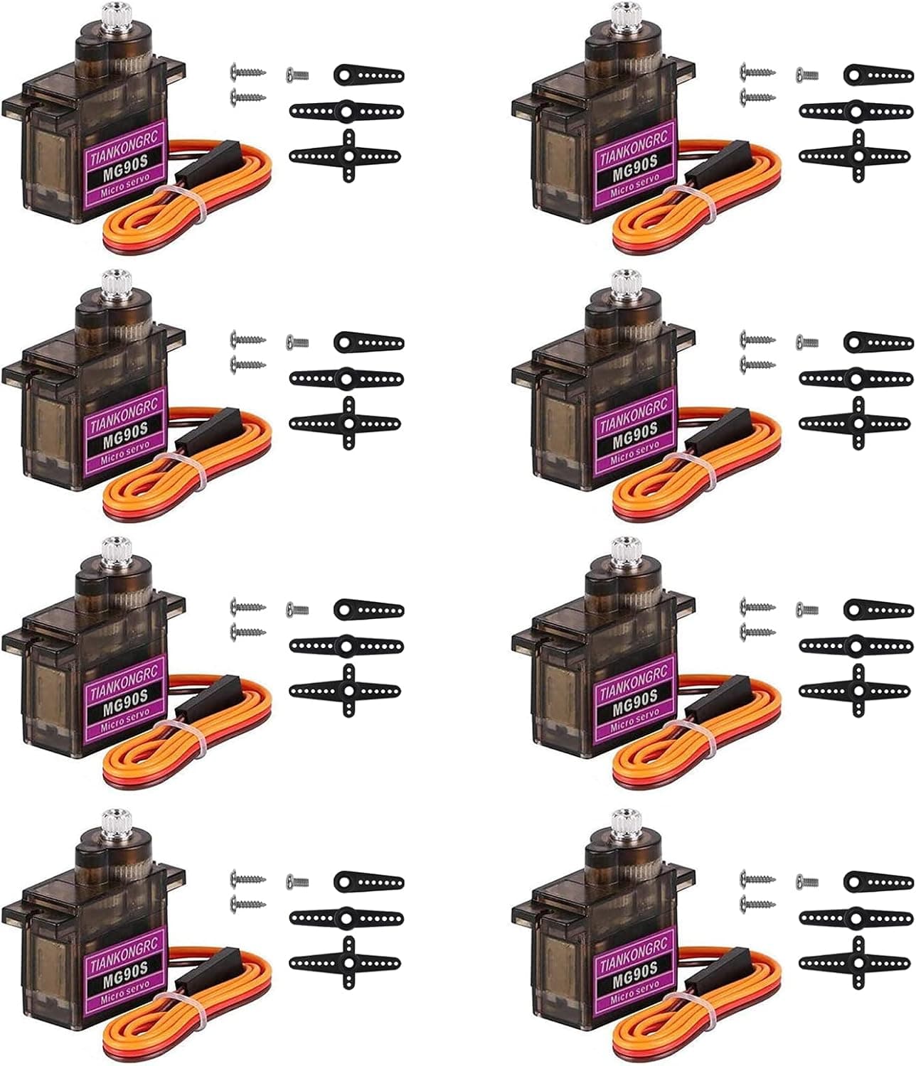 MG90S 9g Servo Motor Micro Metal Gear for Robot Car Plane RC Helicopter Arduino
