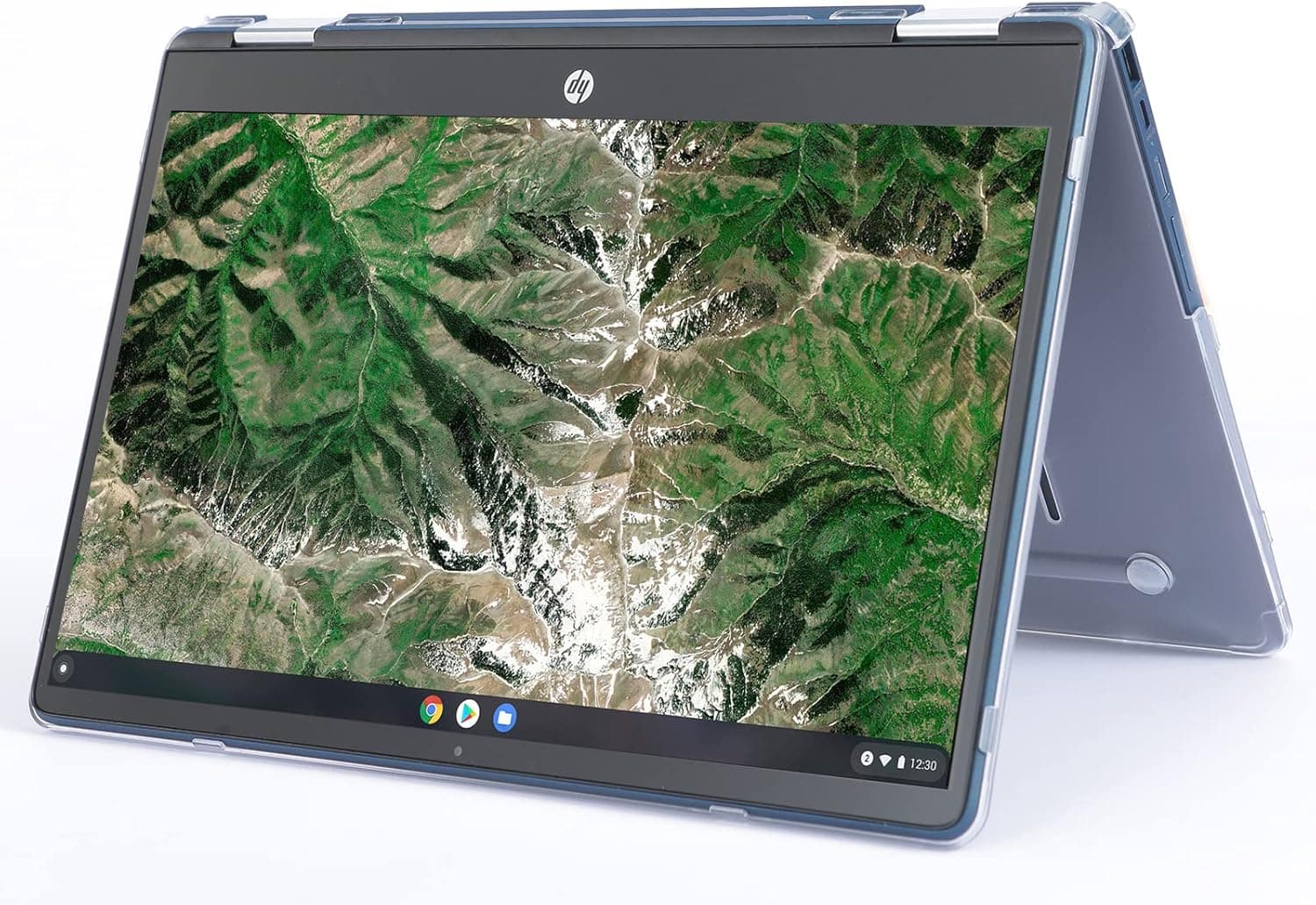 mCover Case Compatible for 2021~2022 14" HP Chromebook X360 14b-CB0000 Series Laptop Computers ONLY (NOT Fitting Any Other HP Models) - Clear