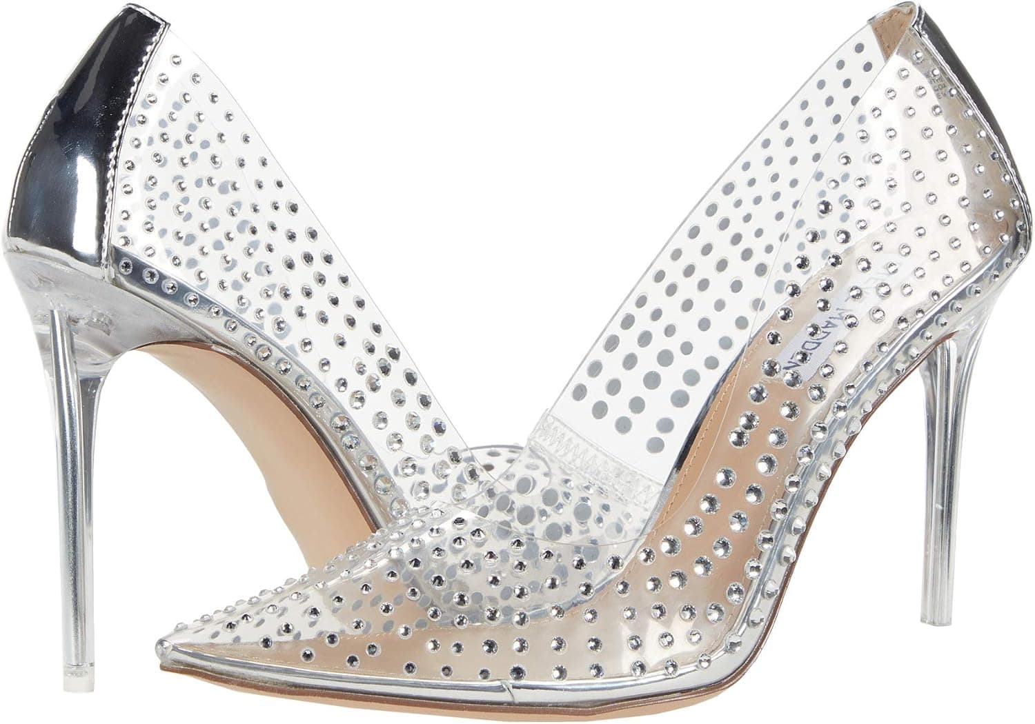 Steve Madden Women's Vala-R Pump, Rhinestone, 10